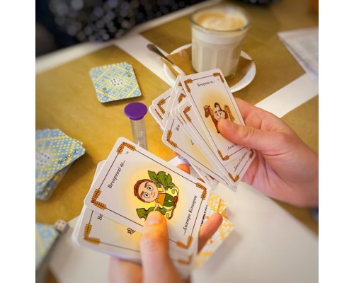 Настільна гра для компанії "Вечорниці" 8878-VCHR Укр