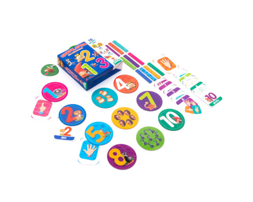 Детская настольная игра "Цифри, счет" VT2911-09 для самых маленьких