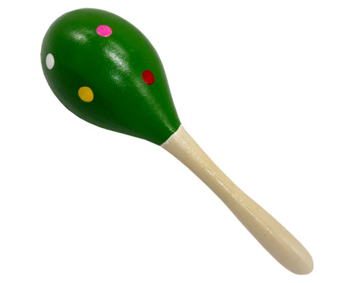 Деревянная игрушка Маракас MD 2193-7 размер 19,5 см