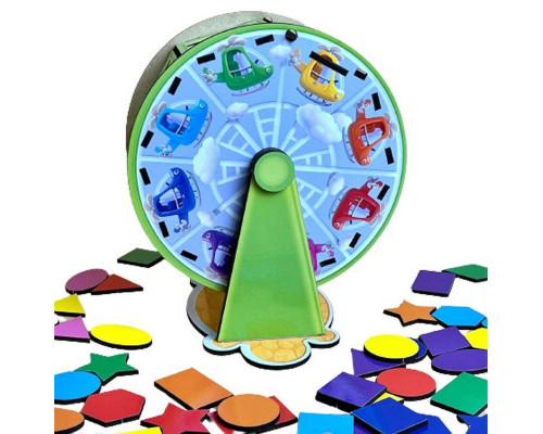 Деревянный сортер "Барабан" Ubumblebees (ПСФ135) PSF135 геометрические фигуры