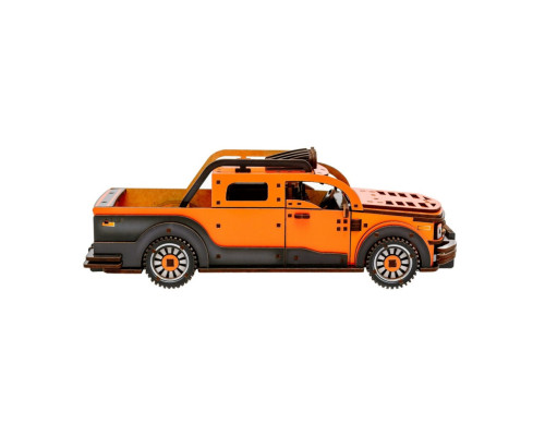 Деревянный 3D конструктор "Пикап" Puz-00931, 212 деталей