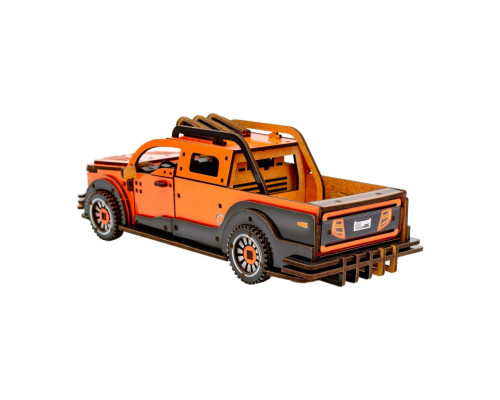 Деревянный 3D конструктор "Пикап" Puz-00931, 212 деталей