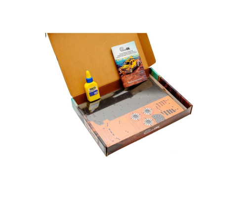 Деревянный 3D конструктор "Пикап" Puz-00931, 212 деталей