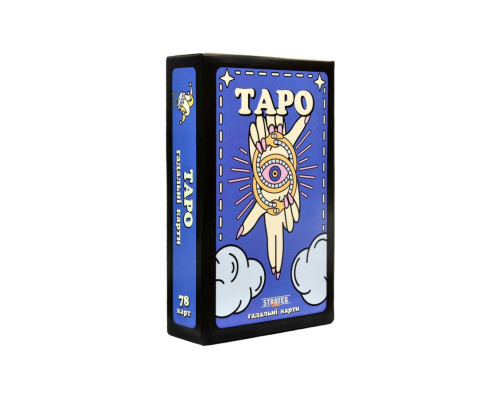 Гадальні карти Таро 30482 картка з посиланням на інструкцію 78 штук