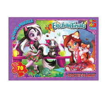 Дитячий пазл "Enchantimals" EA214 плакат 70 елементів