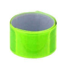 Світловідбивний браслет 125-SP(Green) зелений, 3х30 см