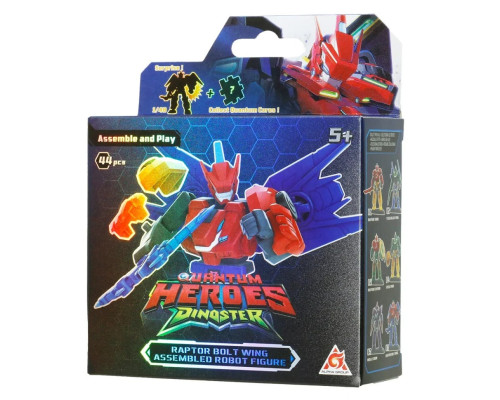 Дитячий робот-конструктор "Раптор Болт Вінг" Dinoster EU580881A-6, 45 деталей