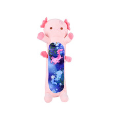 М'яка іграшка-подушка "Аксолотль-батон" HKF2206(Pink) розмір 100 см
