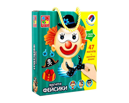 Дитяча настільна гра "Фейсики" VT3702-15 на магнітах