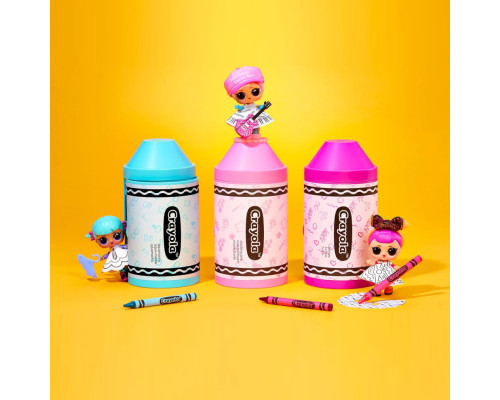 Ігровий набір з лялькою Цвітнашки L.O.L. Surprise! 505273 серії "Crayola" з аксесуарами