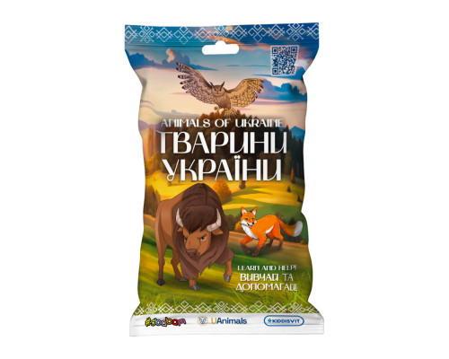 Стретч-іграшка у вигляді тварини Тварини України #sbabam 1/CN25 Іграшка-сюрприз