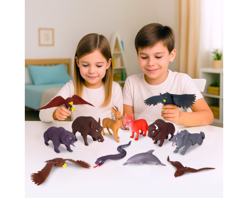 Стретч-іграшка у вигляді тварини Тварини України #sbabam 1/CN25 Іграшка-сюрприз