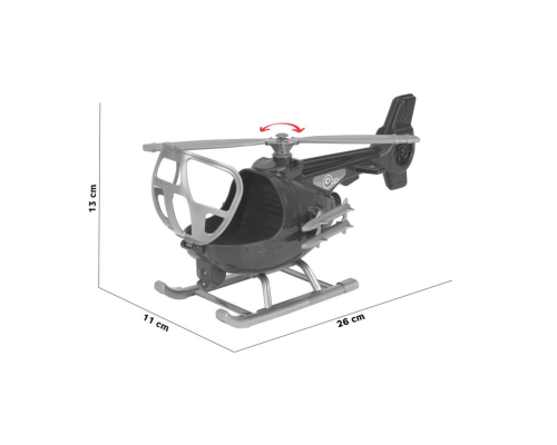 Детская игрушка "Вертолет" ТехноК 8508TXK, 26 см