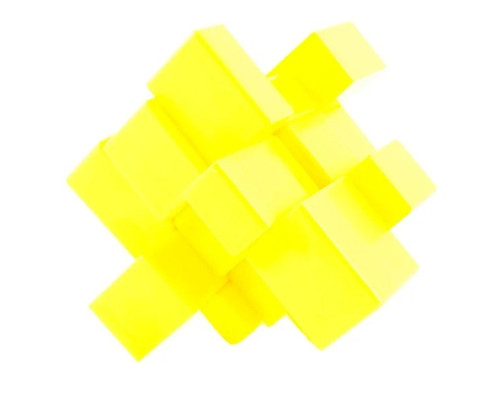 Дзеркальний кубик "Mirror Yellow-Зеркальний кубик" SC357 жовтий