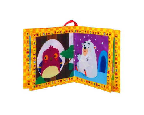 Мягкая книжка-шуршалка "Домик для малыша" 823481