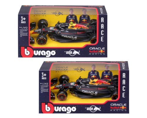Автомодель RED BULL RACING RB20 (2024) Bburago 18-38097, масштаб 1:43