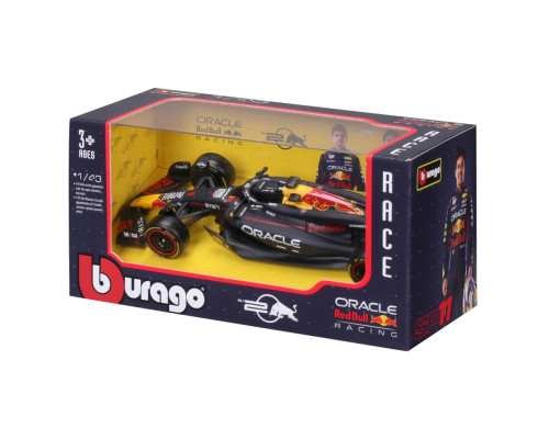 Автомодель RED BULL RACING RB20 (2024) Bburago 18-38097, масштаб 1:43