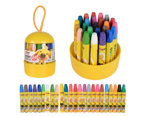 Набор детских восковых мелков CE150409 в наборе 24 цвета