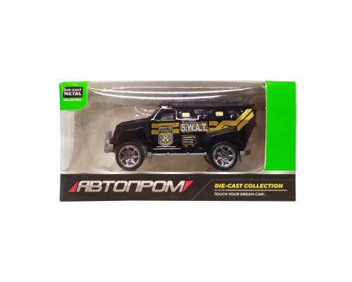 Дитяча металева машинка АвтоПром 7629 масштаб 1:64   S.W.A.T. Броньовик