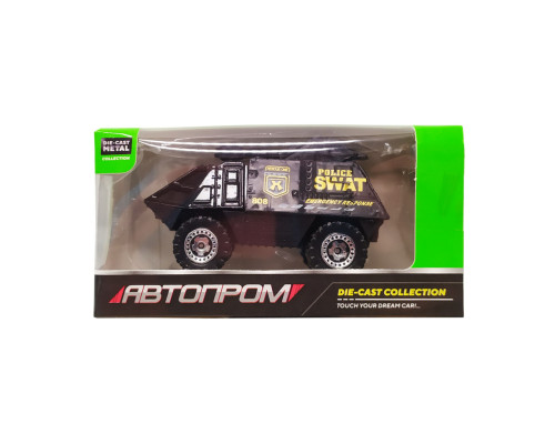 Дитяча металева машинка АвтоПром 7629 масштаб 1:64   S.W.A.T. БТР