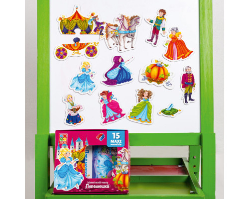Настільна гра магнітний театр "Попелюшка" Vladi Toys VT3206-53 Укр