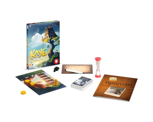 Настольная игра "Клуб приключений" ACL01UA 110 карточек предметов