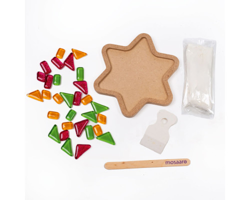 Детский набор для творчества хрустальная мозаика "Звезда" MA1009