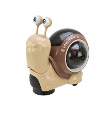 Дитяча Інтерактивна іграшка "Равлик" PL-724-20(Sand) музика, пісні