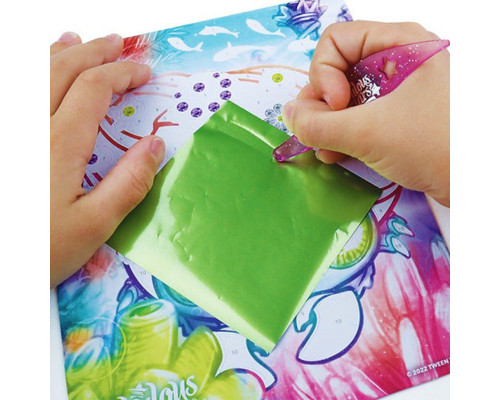 Набір для творчості Зоряні блискітки та фольга Nebulous Stars 11011, 3 шаблони