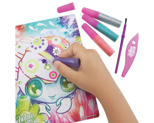 Набір для творчості Зоряні блискітки та фольга Nebulous Stars 11011, 3 шаблони