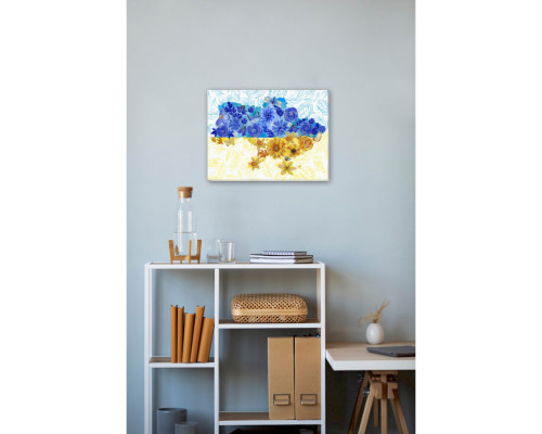 Набір для вишивання бісером "Квітуче земле" AB-870 41х27 см