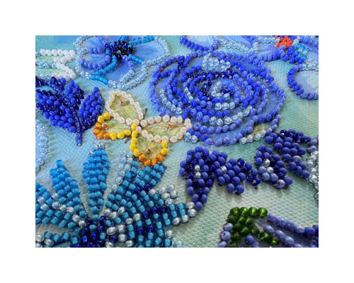 Набір для вишивання бісером "Квітуче земле" AB-870 41х27 см