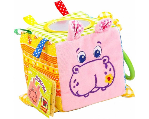 Подвеска-кубик Зоо "Бегемот Добряк" МС 110202-02