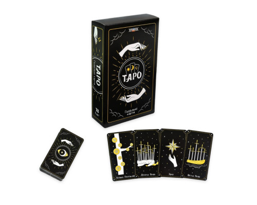 Гадальні карти Таро 30483 картка з посиланням на інструкцію 78 штук