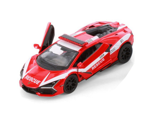 Колекційна машинка "Lamborghini Revuelto" KT5459WPR(Red) масштаб 1:42
