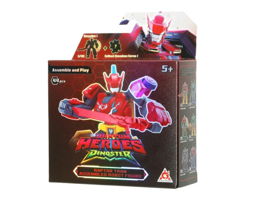 Дитячий робот-конструктор "Раптор Трон" Dinoster EU580881A-1, 45 деталей