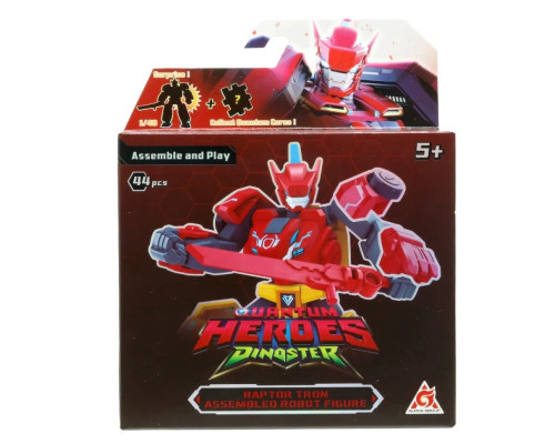 Дитячий робот-конструктор "Раптор Трон" Dinoster EU580881A-1, 45 деталей