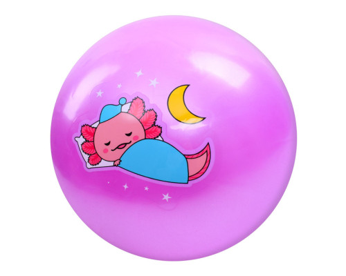 М'яч дитячий "Аксолотль" MS 3736(Violet) 9 дюймів, 60 грам