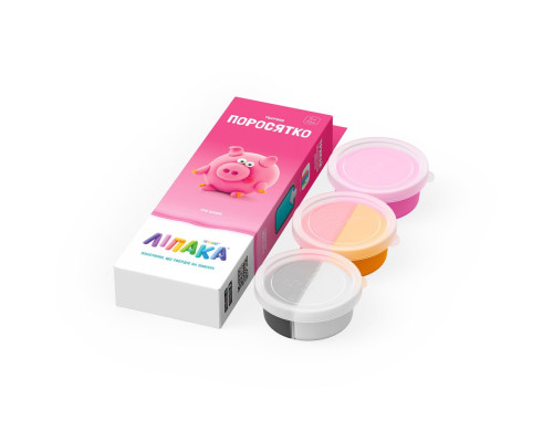 Набір самозатвердіючого пластиліну Порося ЛІПАКА 30045-UA01