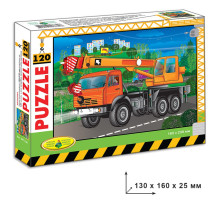 Дитячі пазли Автокран 86898, 120 елементів