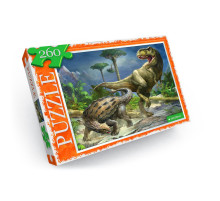 Пазлы детские "Дино" C260-12-01, 260 элементов
