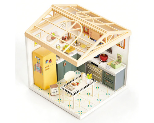 Конструктор-румбокс Кухня Mini House 8005-MH серії "Інтер'єр", зі світлом