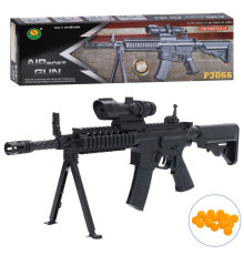 Детский игровой Автомат P3066C 61 см, пластиковые пульки, лазер