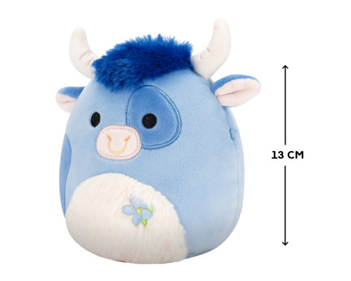 Дитяча м'яка іграшка Бик Бермайє Squishmallows SQER01181, 13 см
