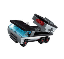 Конструктор Qman 1418Q-1-8 військовий транспорт 74-101 деталь  Ракетна установка