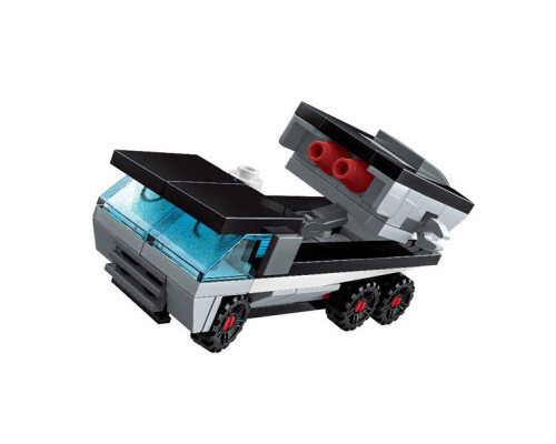 Конструктор Qman 1418Q-1-8 военный транспорт 74-101 деталь Ракетная установка