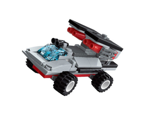 Конструктор Qman 1418Q-1-8 військовий транспорт 74-101 деталь  Артилерія оборони