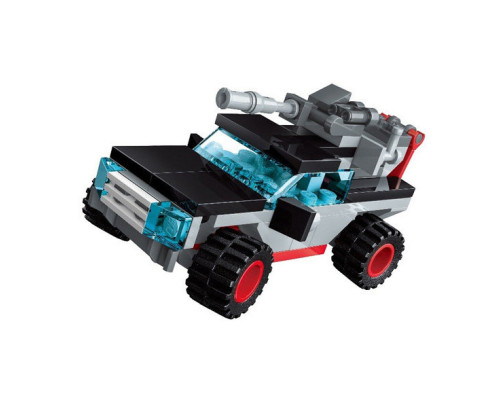 Конструктор Qman 1418Q-1-8 військовий транспорт 74-101 деталь  Джип атаки