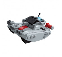 Конструктор Qman 1418Q-1-8 військовий транспорт 74-101 деталь  Танк