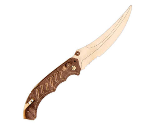 Нож деревянный сувенирный "ФЛИП" FLI-W